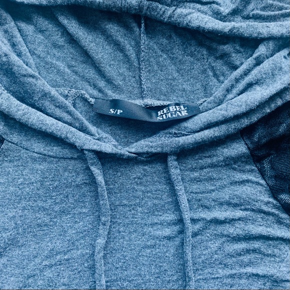 Rebel Sugar Lace Hoodie Dress - S - Picture 3 of 4